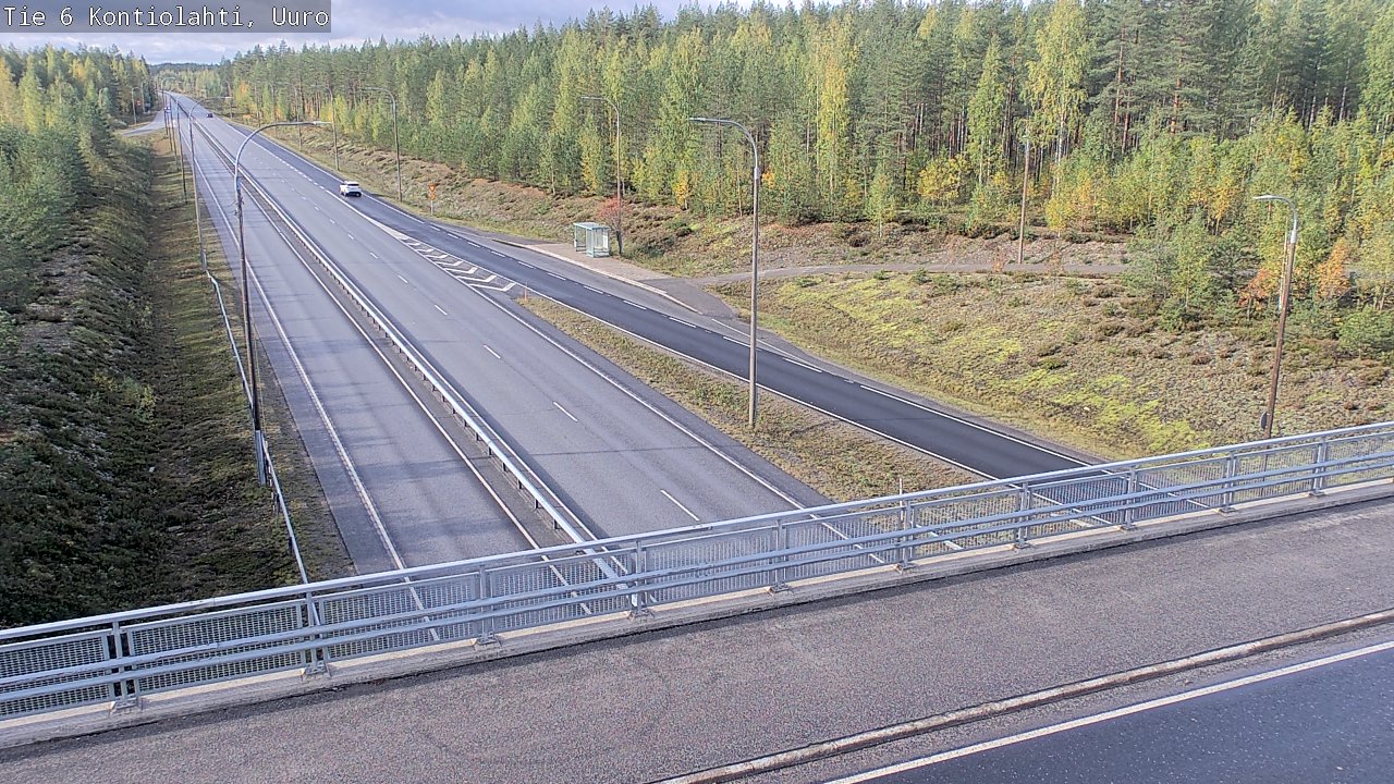 Kelikamerat Kuva Tie 6 Kontiolahti, Uuro, Kontiolahti, Pohjois-Karjala