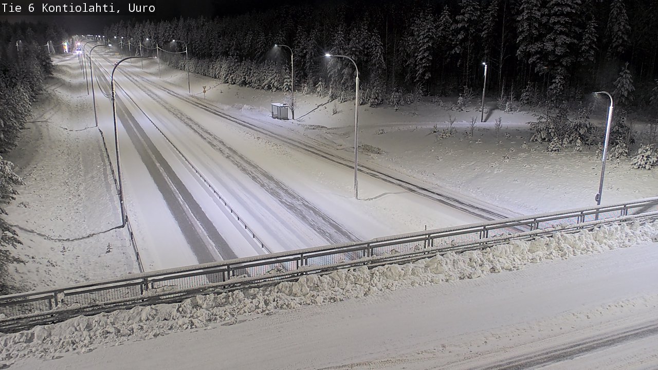 Kelikamerat Kuva Tie 6 Kontiolahti, Uuro, Kontiolahti, Pohjois-Karjala