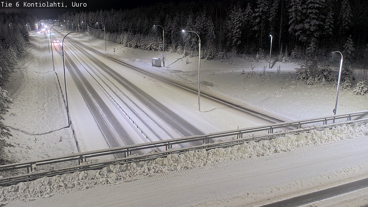 Kelikamerat Kuva Tie 6 Kontiolahti, Uuro, Kontiolahti, Pohjois-Karjala