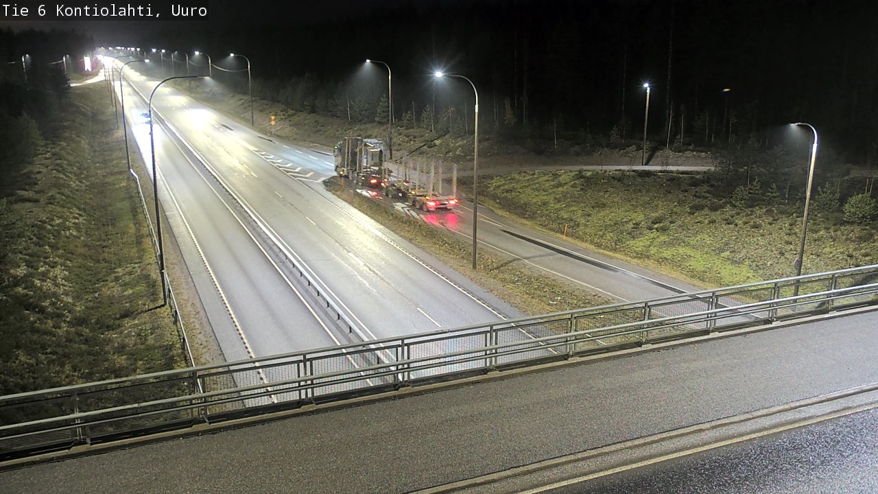 Kelikamerat Kuva Tie 6 Kontiolahti, Uuro, Kontiolahti, Pohjois-Karjala