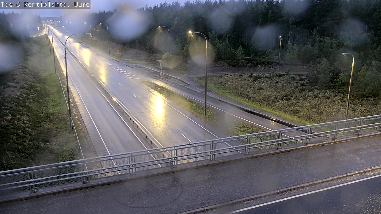 Kelikamerat Kuva Tie 6 Kontiolahti, Uuro, Kontiolahti, Pohjois-Karjala