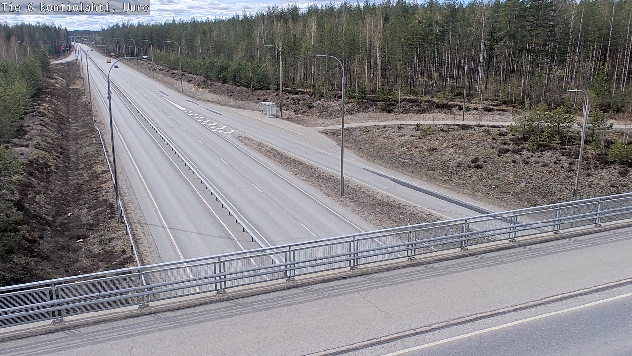 Kelikamerat Kuva Tie 6 Kontiolahti, Uuro, Kontiolahti, Pohjois-Karjala