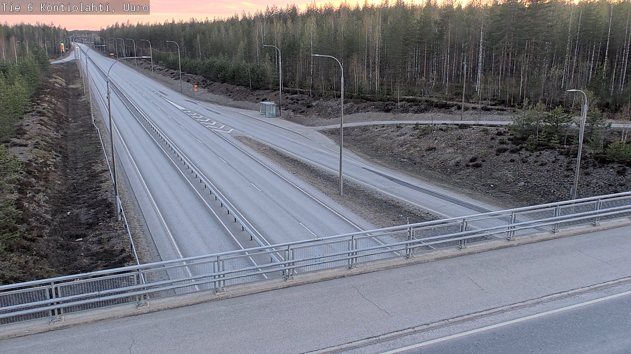 Kelikamerat Kuva Tie 6 Kontiolahti, Uuro, Kontiolahti, Pohjois-Karjala