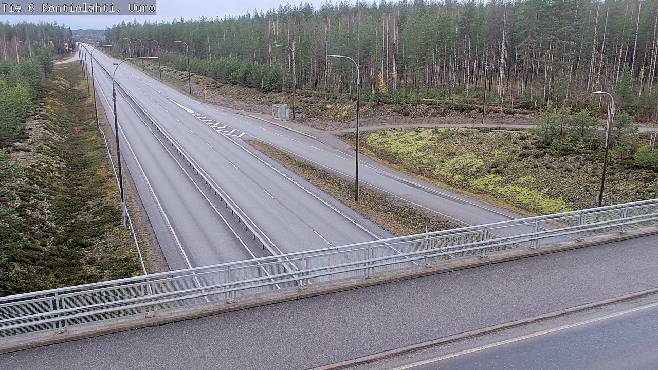 Kelikamerat Kuva Tie 6 Kontiolahti, Uuro, Kontiolahti, Pohjois-Karjala