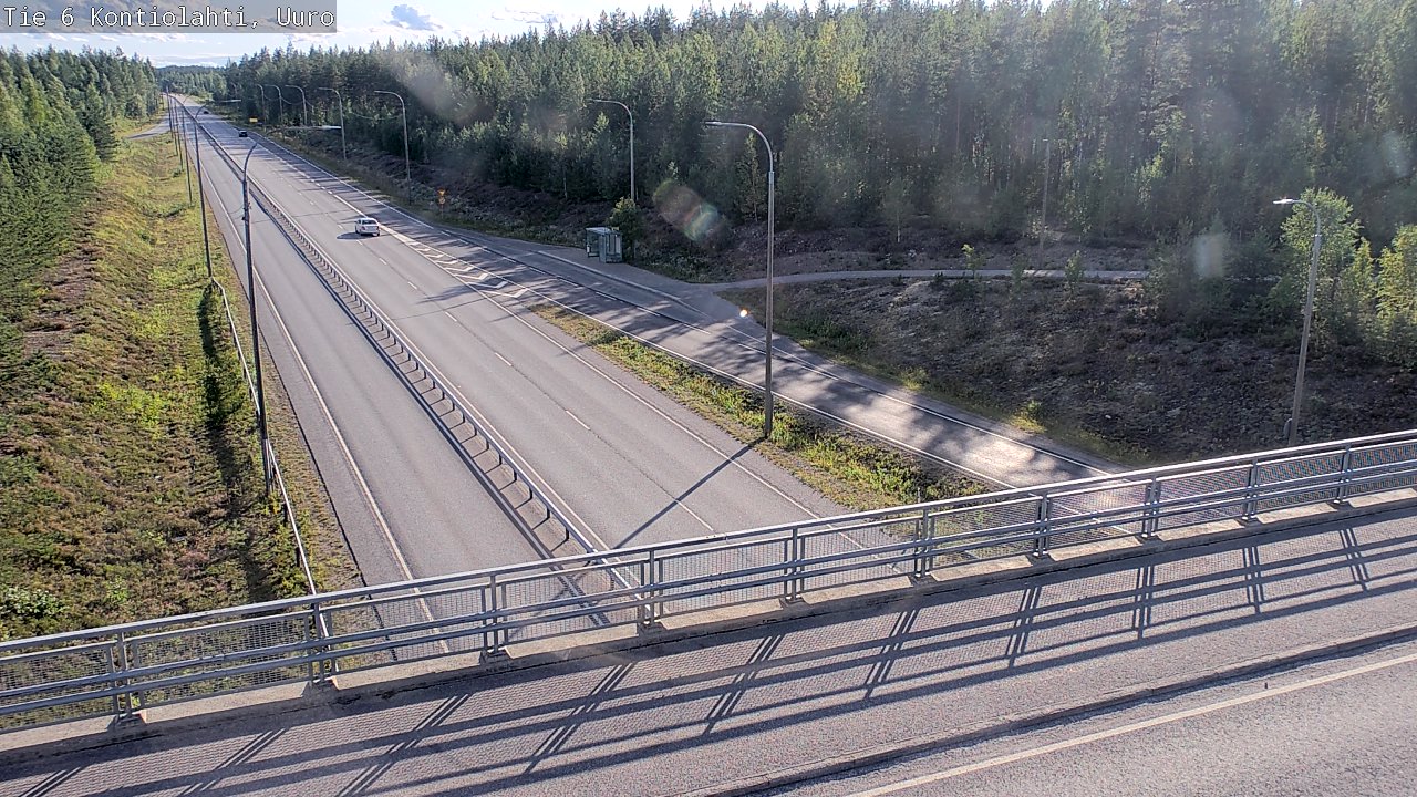 Kelikamerat Kuva Tie 6 Kontiolahti, Uuro, Kontiolahti, Pohjois-Karjala