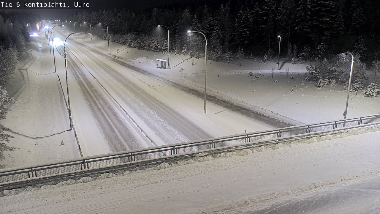 Kelikamerat Kuva Tie 6 Kontiolahti, Uuro, Kontiolahti, Pohjois-Karjala