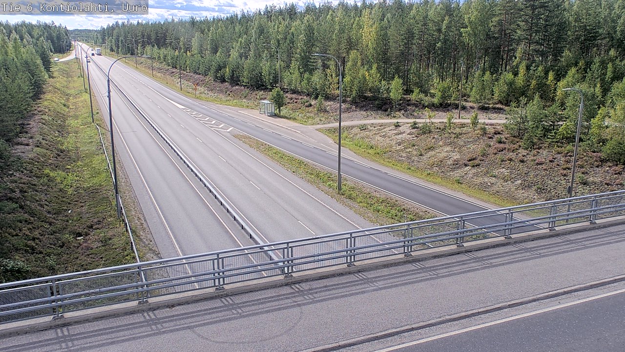 Kelikamerat Kuva Tie 6 Kontiolahti, Uuro, Kontiolahti, Pohjois-Karjala