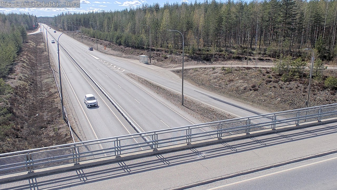Kelikamerat Kuva Tie 6 Kontiolahti, Uuro, Kontiolahti, Pohjois-Karjala