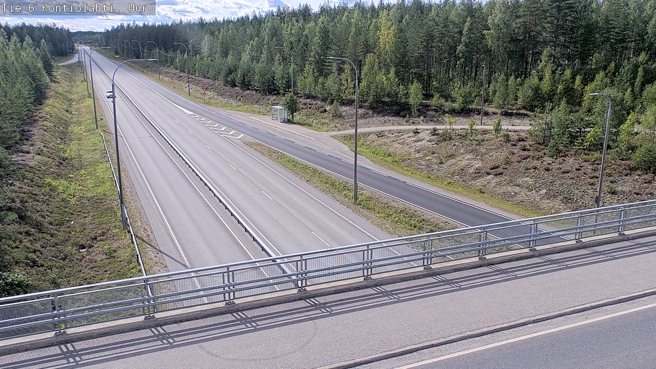 Kelikamerat Kuva Tie 6 Kontiolahti, Uuro, Kontiolahti, Pohjois-Karjala