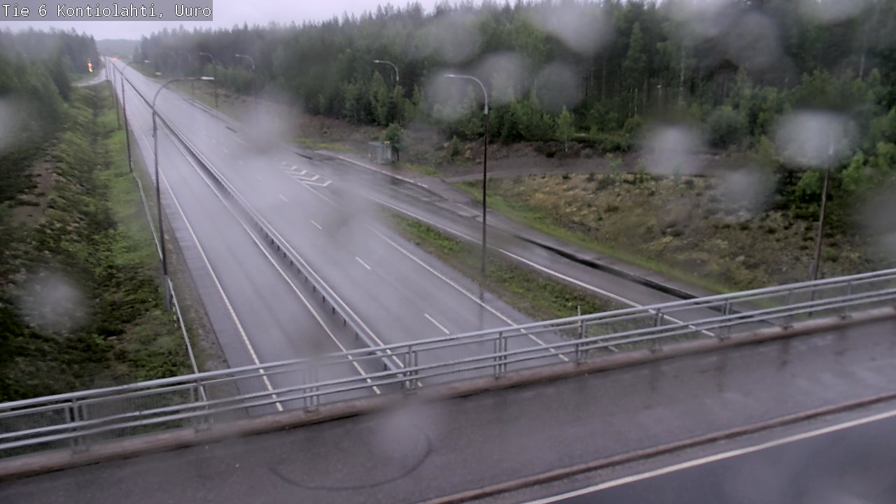 Kelikamerat Kuva Tie 6 Kontiolahti, Uuro, Kontiolahti, Pohjois-Karjala
