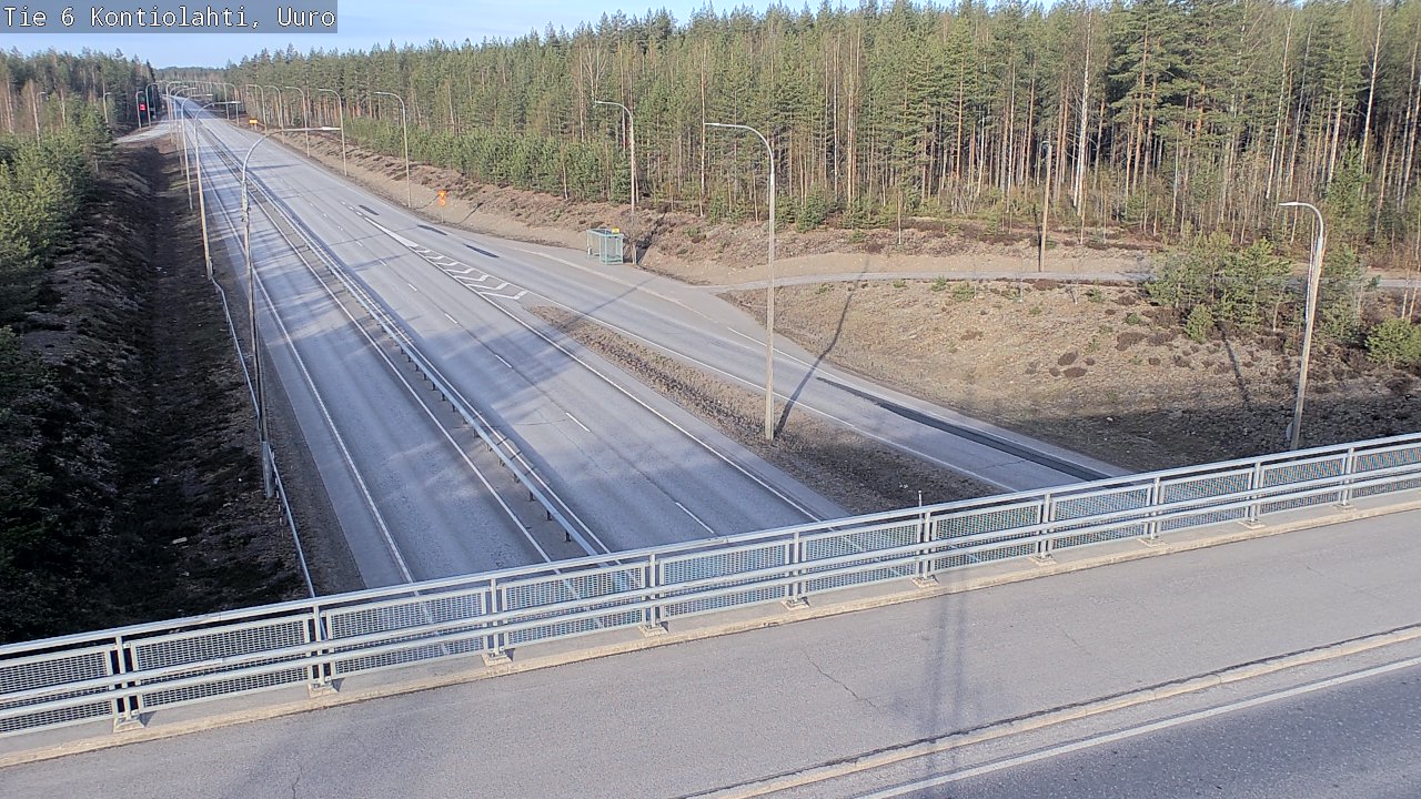 Kelikamerat Kuva Tie 6 Kontiolahti, Uuro, Kontiolahti, Pohjois-Karjala