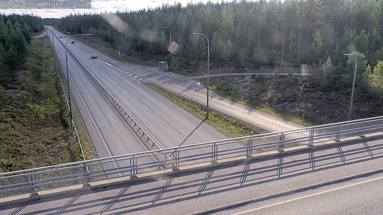 Kelikamerat Kuva Tie 6 Kontiolahti, Uuro, Kontiolahti, Pohjois-Karjala