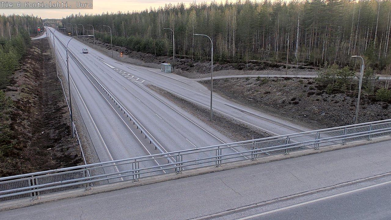Kelikamerat Kuva Tie 6 Kontiolahti, Uuro, Kontiolahti, Pohjois-Karjala