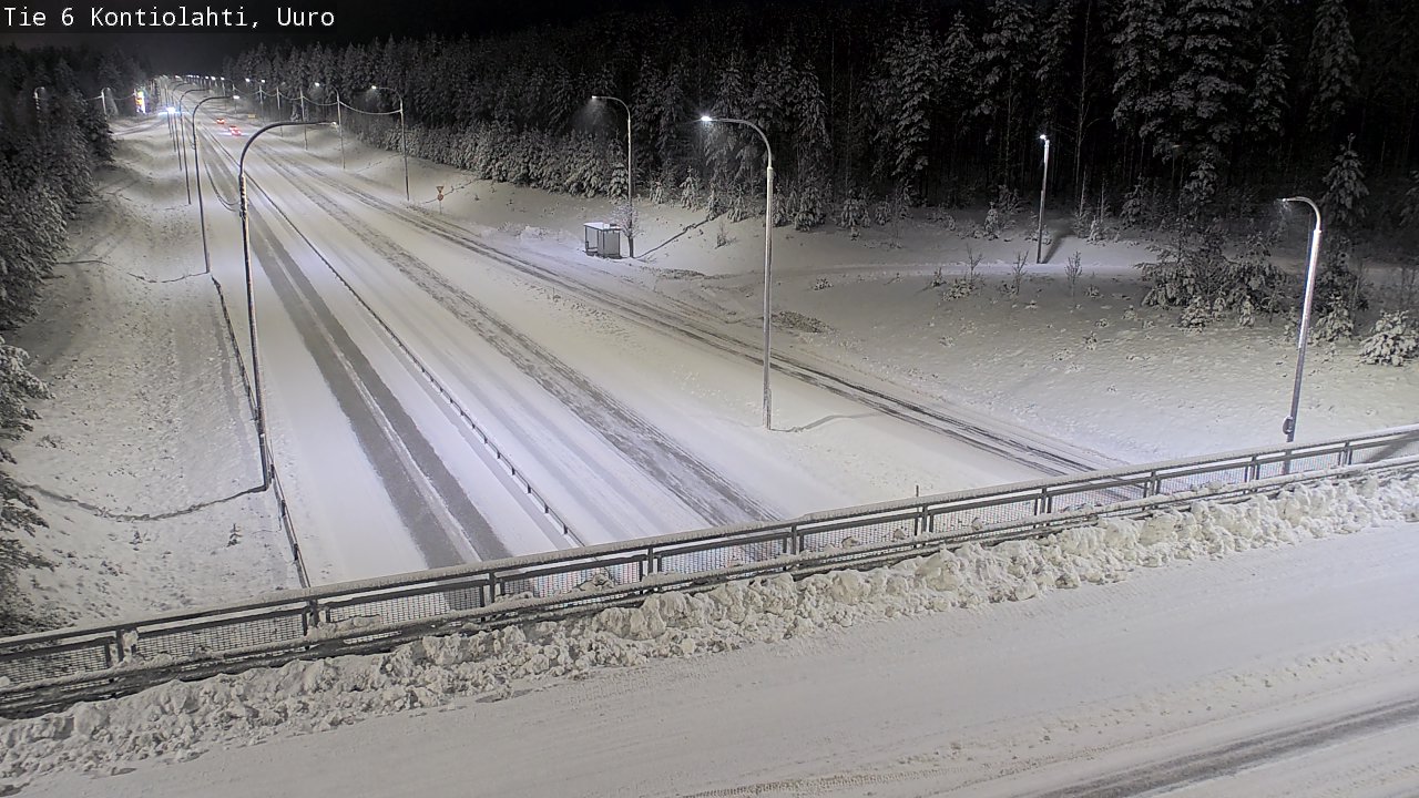 Kelikamerat Kuva Tie 6 Kontiolahti, Uuro, Kontiolahti, Pohjois-Karjala