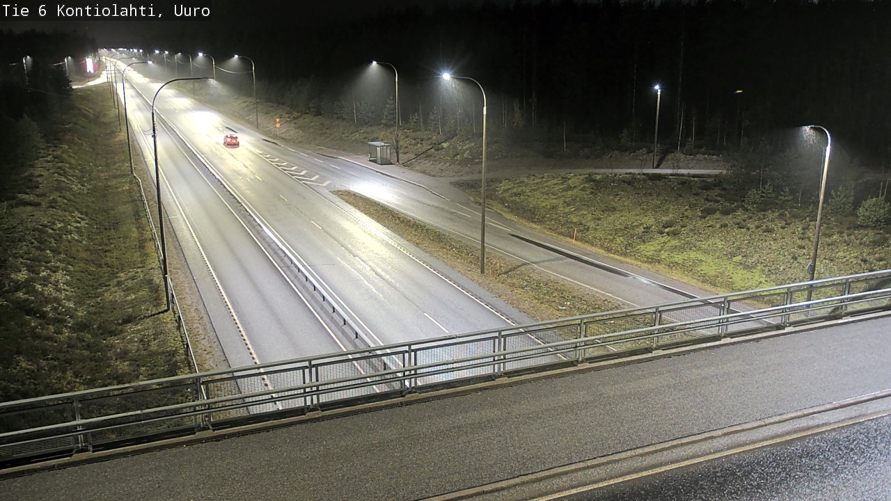 Kelikamerat Kuva Tie 6 Kontiolahti, Uuro, Kontiolahti, Pohjois-Karjala