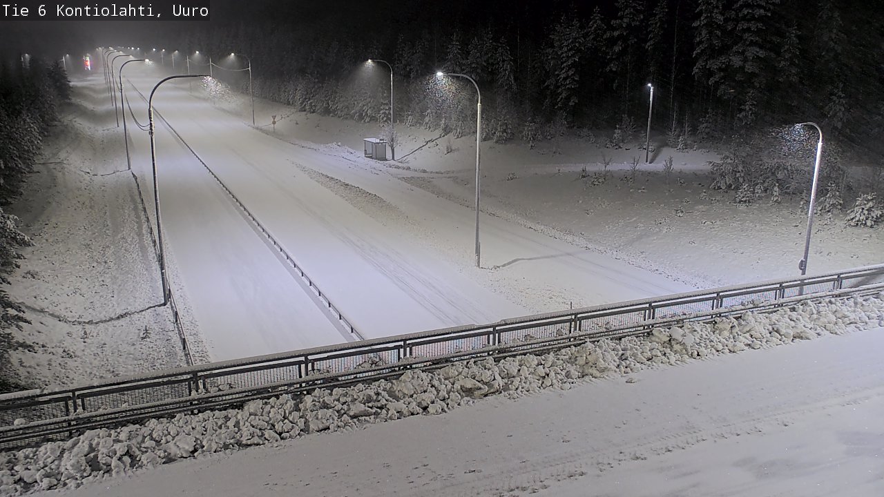 Kelikamerat Kuva Tie 6 Kontiolahti, Uuro, Kontiolahti, Pohjois-Karjala