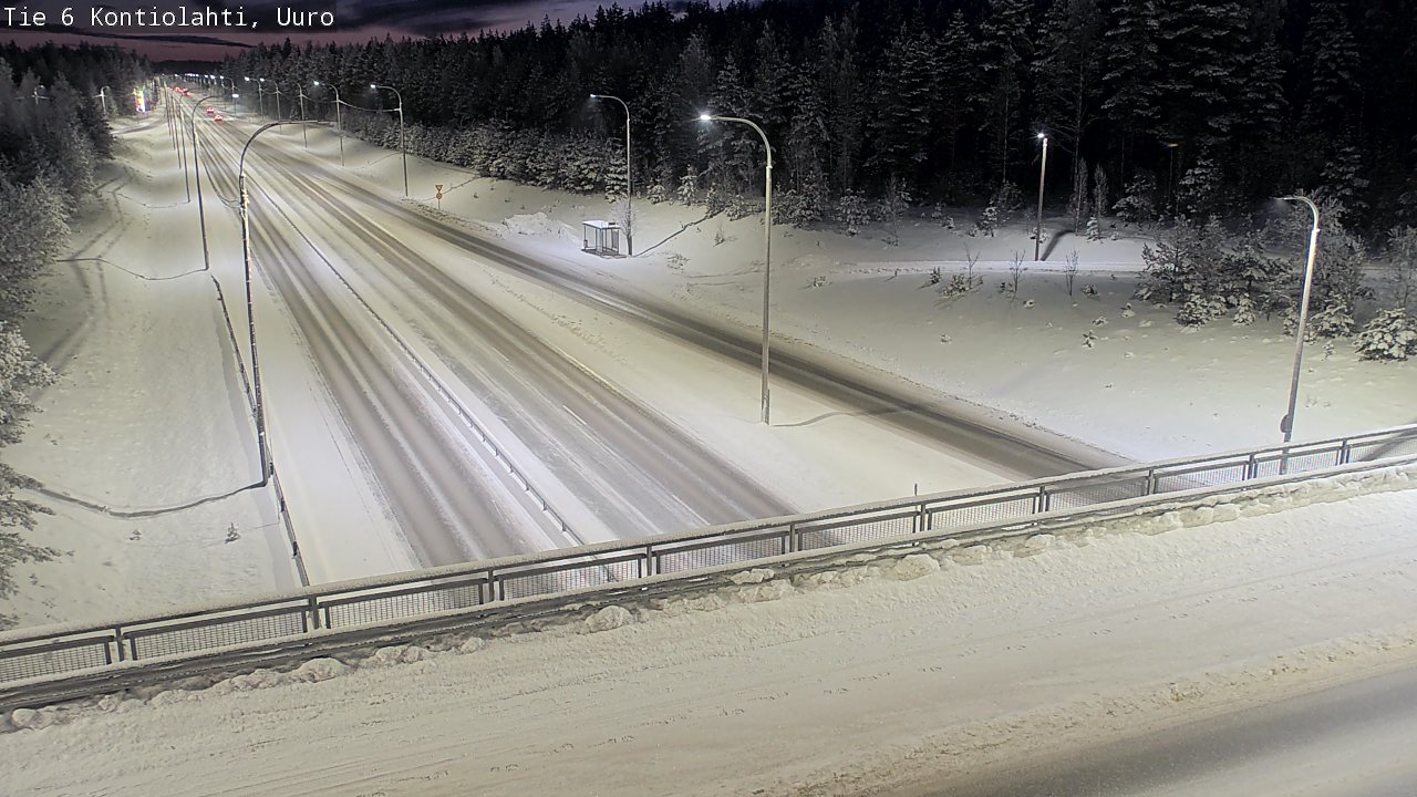 Kelikamerat Kuva Tie 6 Kontiolahti, Uuro, Kontiolahti, Pohjois-Karjala