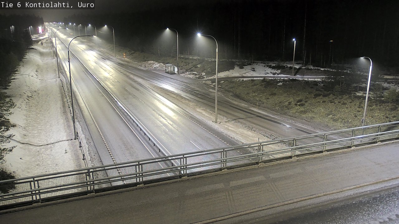 Kelikamerat Kuva Tie 6 Kontiolahti, Uuro, Kontiolahti, Pohjois-Karjala