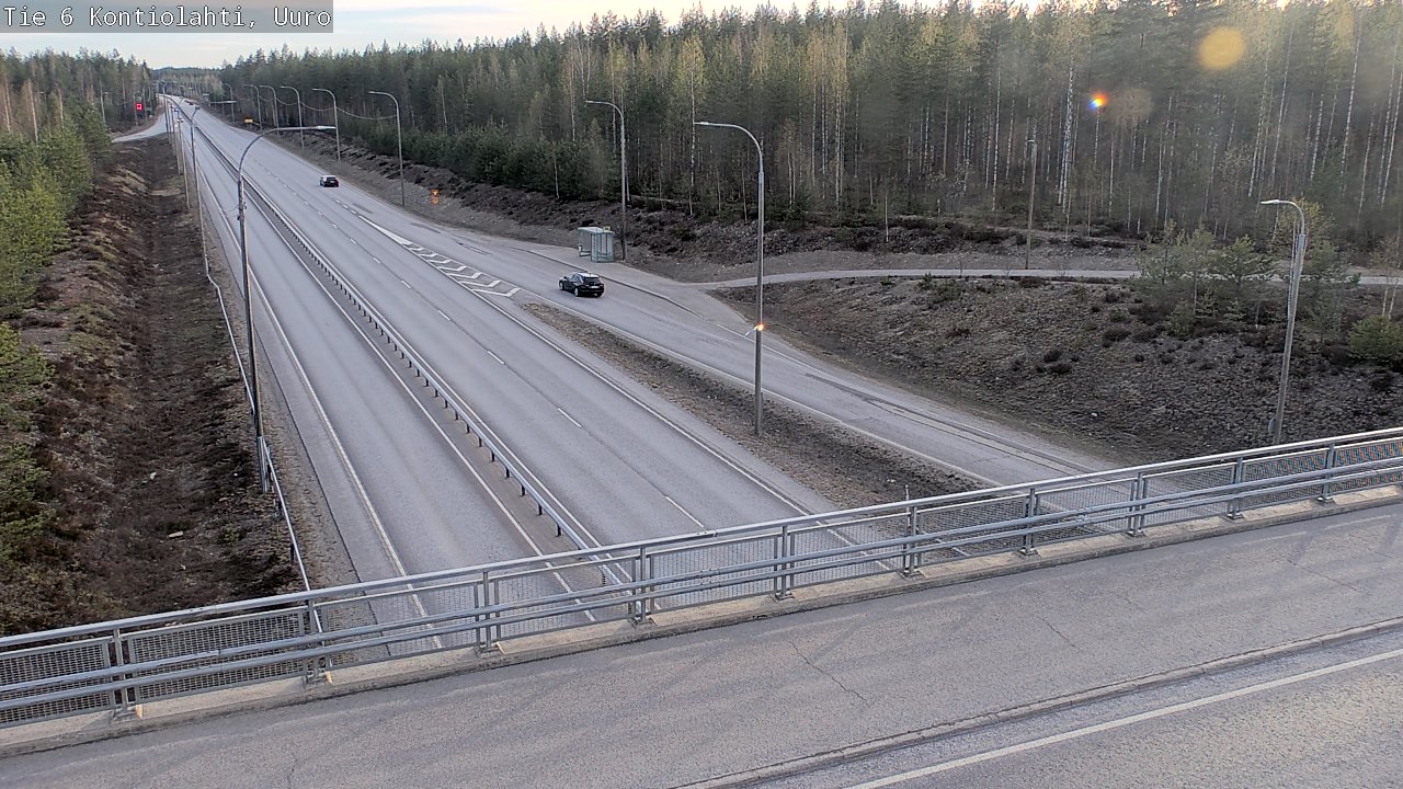 Kelikamerat Kuva Tie 6 Kontiolahti, Uuro, Kontiolahti, Pohjois-Karjala