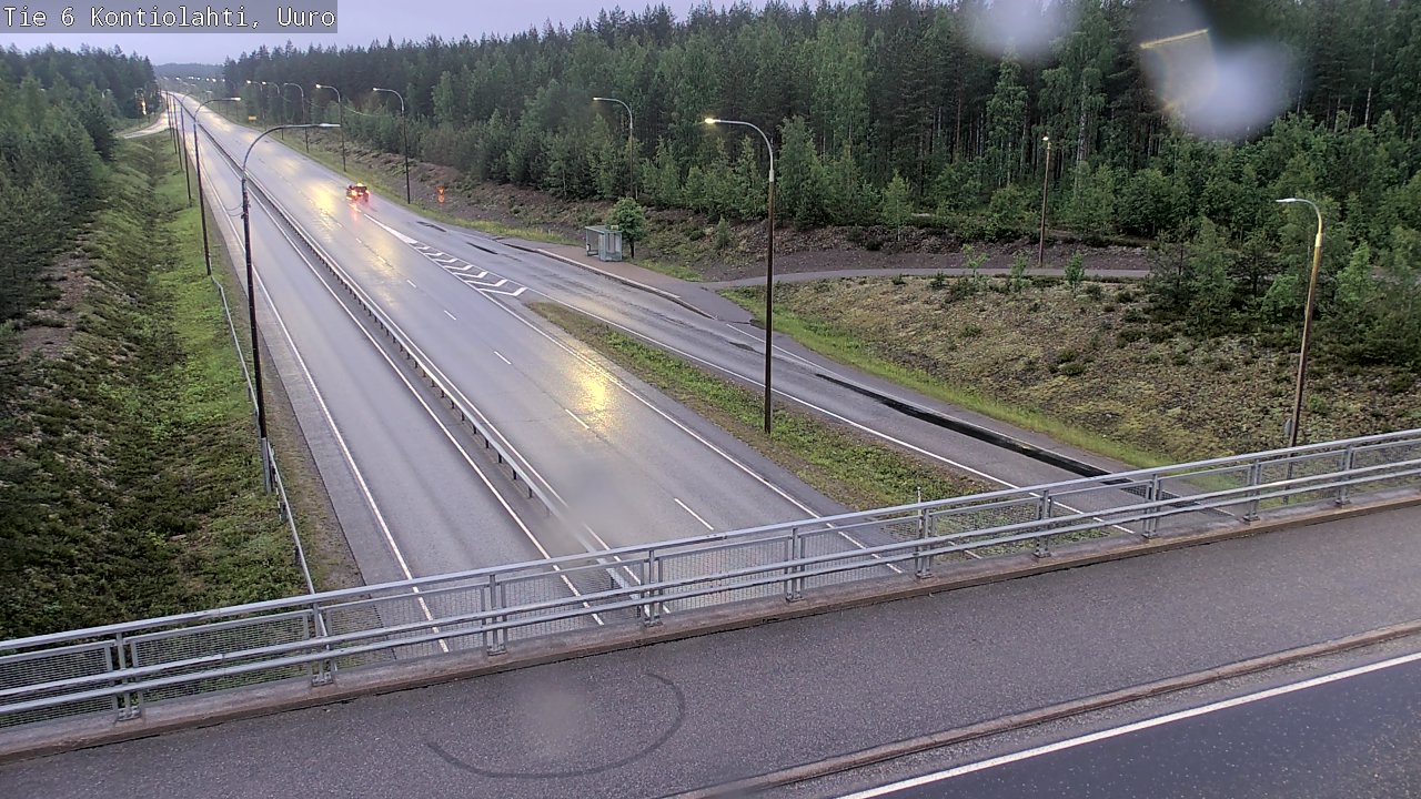 Kelikamerat Kuva Tie 6 Kontiolahti, Uuro, Kontiolahti, Pohjois-Karjala
