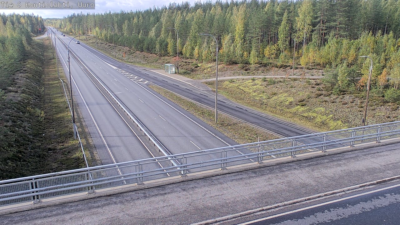 Kelikamerat Kuva Tie 6 Kontiolahti, Uuro, Kontiolahti, Pohjois-Karjala