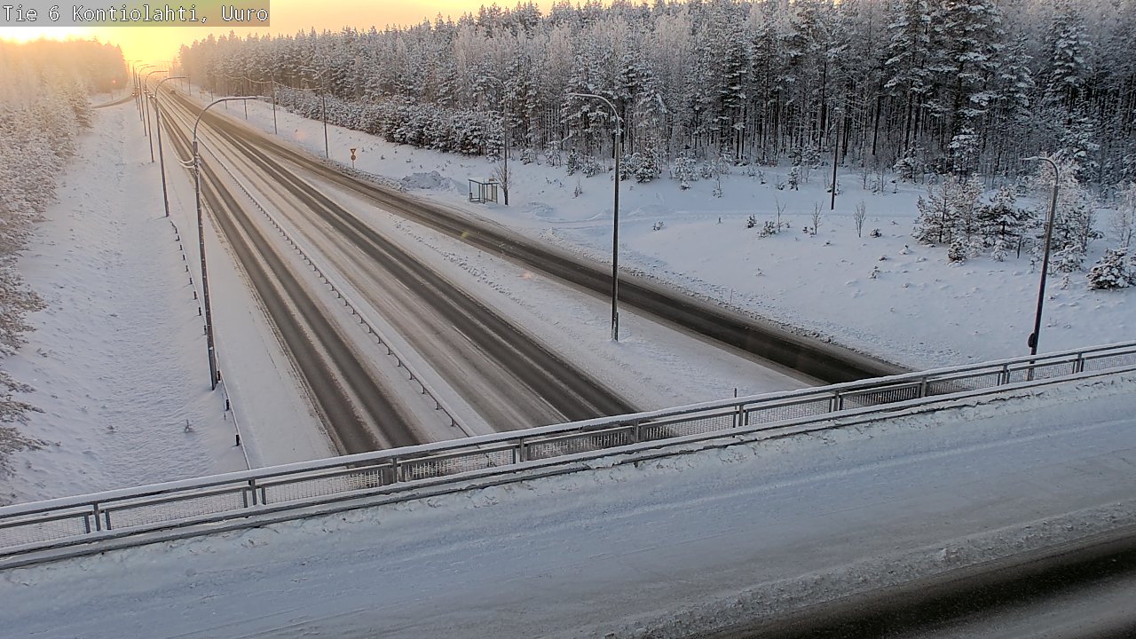 Kelikamerat Kuva Tie 6 Kontiolahti, Uuro, Kontiolahti, Pohjois-Karjala