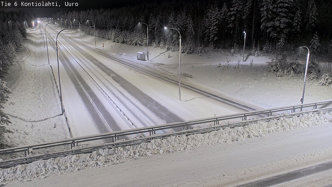 Kelikamerat Kuva Tie 6 Kontiolahti, Uuro, Kontiolahti, Pohjois-Karjala