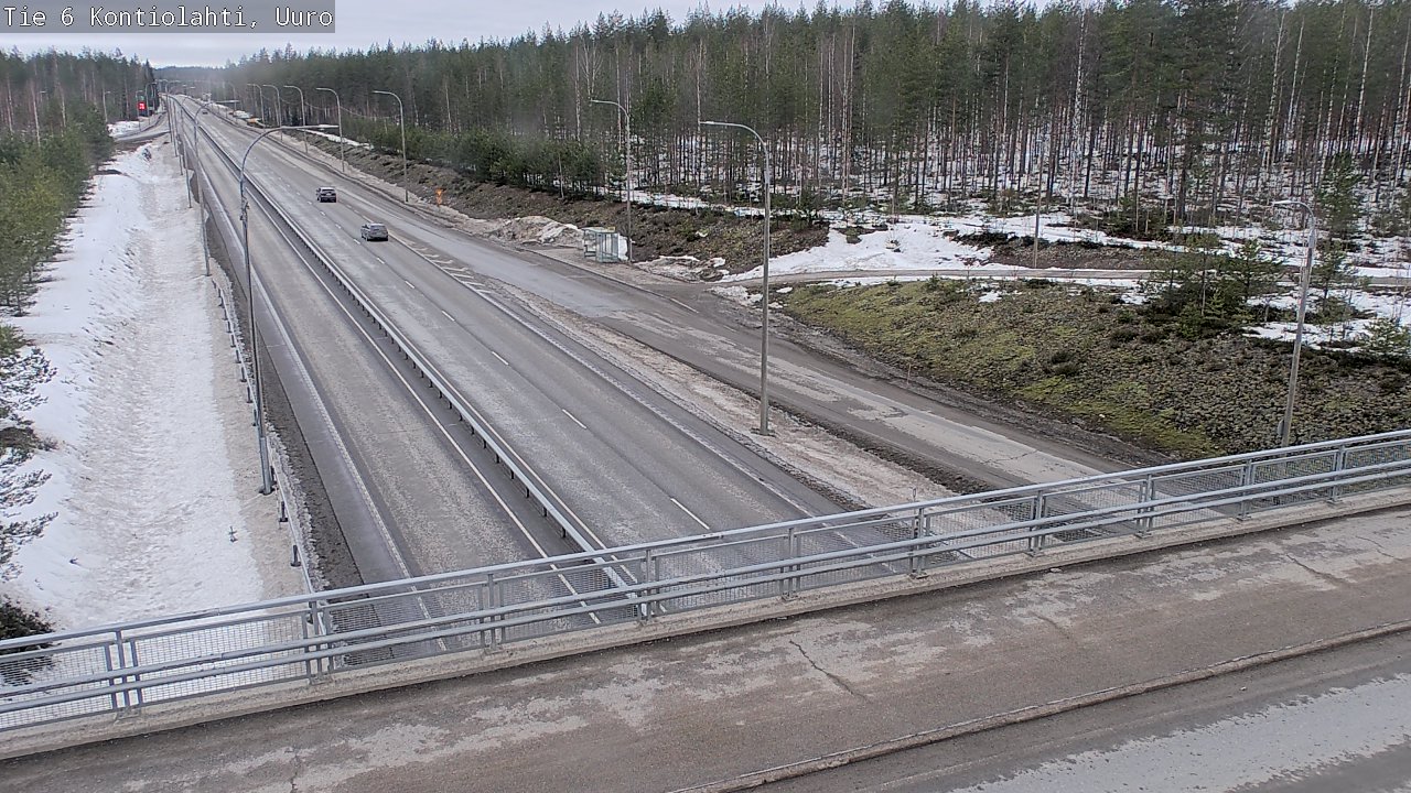 Kelikamerat Kuva Tie 6 Kontiolahti, Uuro, Kontiolahti, Pohjois-Karjala