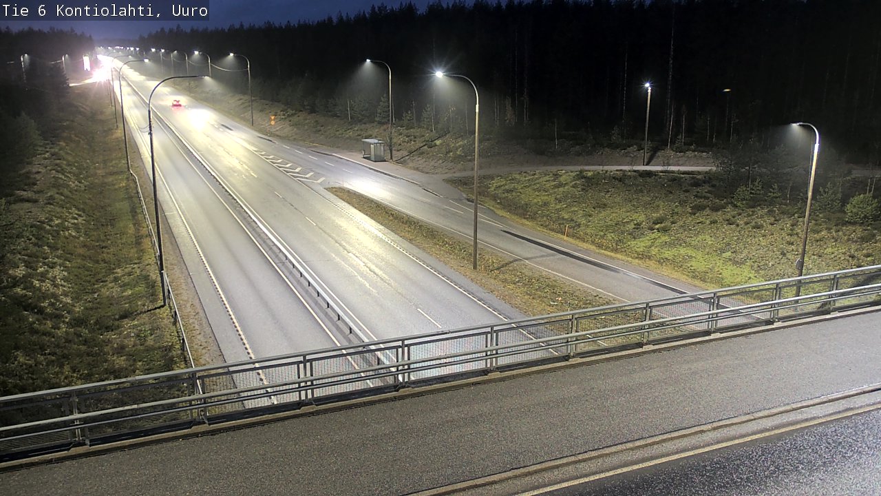 Kelikamerat Kuva Tie 6 Kontiolahti, Uuro, Kontiolahti, Pohjois-Karjala