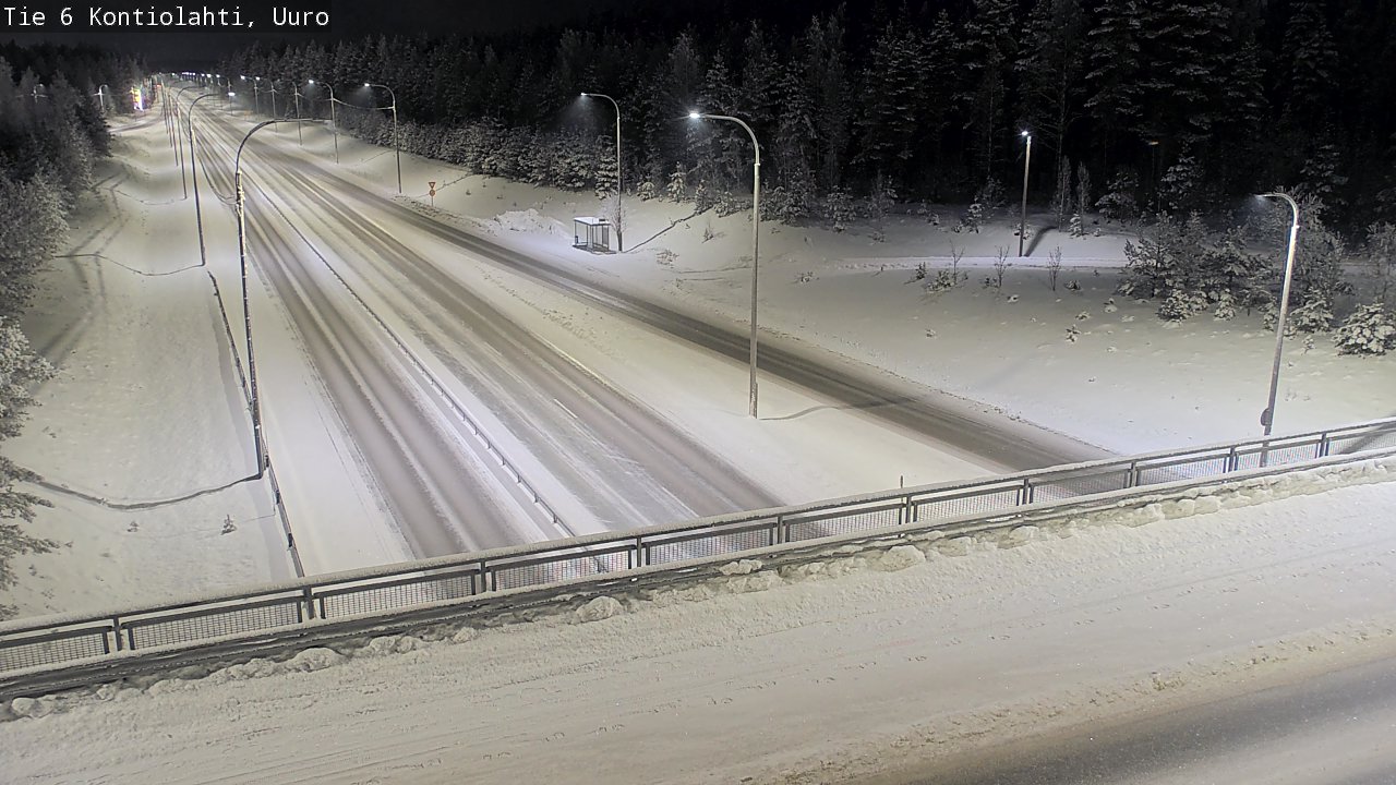Kelikamerat Kuva Tie 6 Kontiolahti, Uuro, Kontiolahti, Pohjois-Karjala