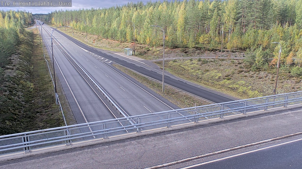 Kelikamerat Kuva Tie 6 Kontiolahti, Uuro, Kontiolahti, Pohjois-Karjala