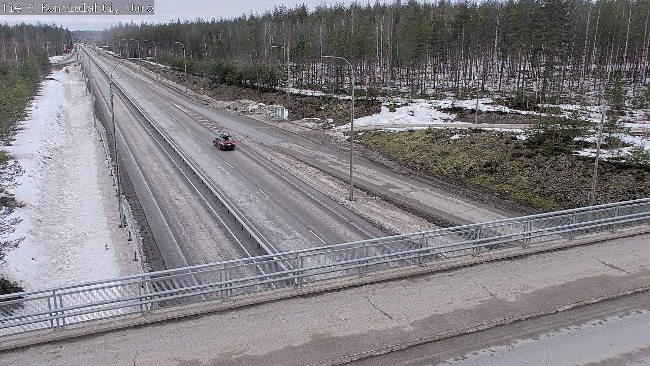 Kelikamerat Kuva Tie 6 Kontiolahti, Uuro, Kontiolahti, Pohjois-Karjala