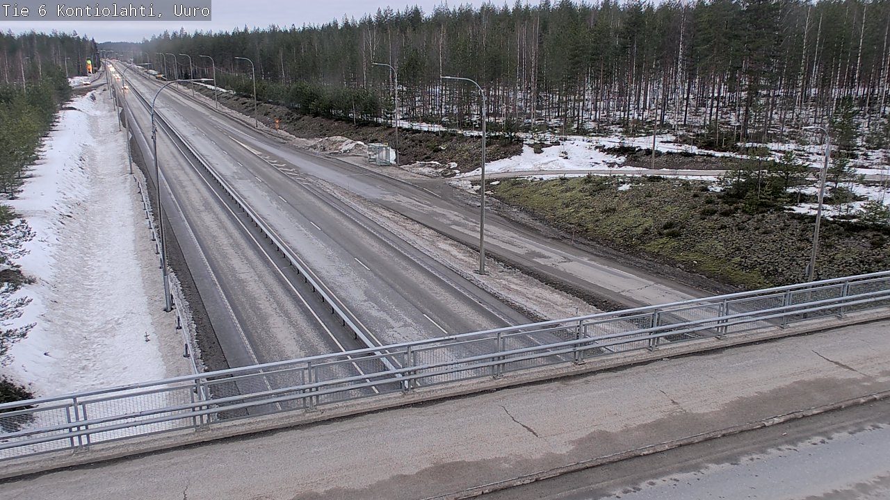 Kelikamerat Kuva Tie 6 Kontiolahti, Uuro, Kontiolahti, Pohjois-Karjala