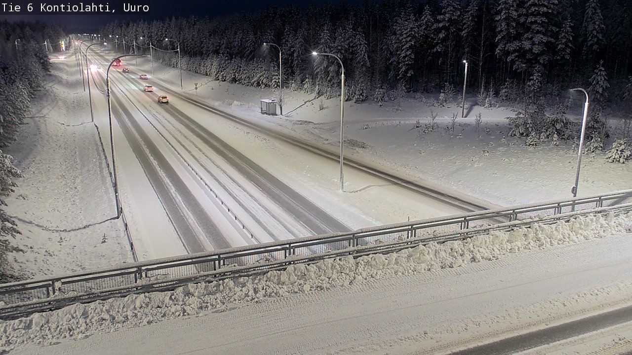 Kelikamerat Kuva Tie 6 Kontiolahti, Uuro, Kontiolahti, Pohjois-Karjala