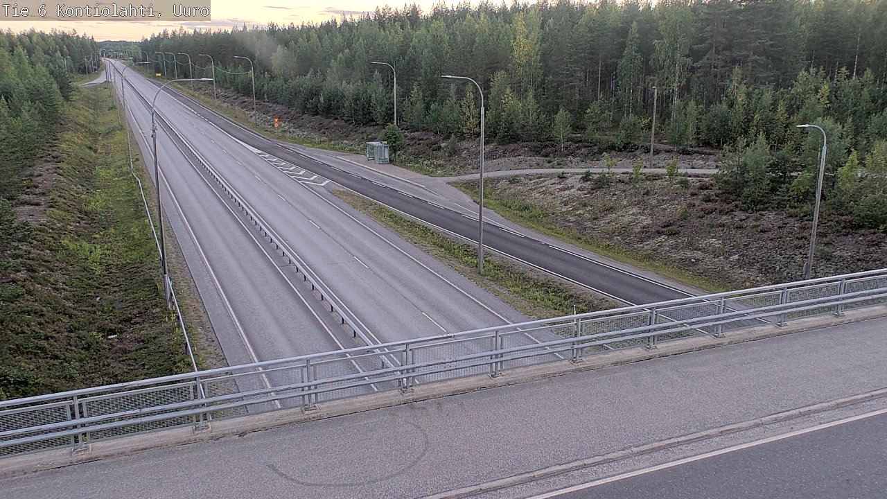 Kelikamerat Kuva Tie 6 Kontiolahti, Uuro, Kontiolahti, Pohjois-Karjala
