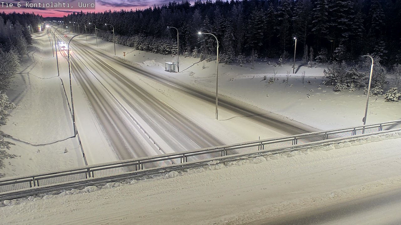 Kelikamerat Kuva Tie 6 Kontiolahti, Uuro, Kontiolahti, Pohjois-Karjala