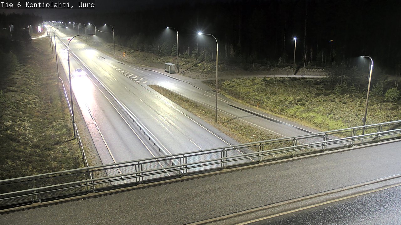 Kelikamerat Kuva Tie 6 Kontiolahti, Uuro, Kontiolahti, Pohjois-Karjala