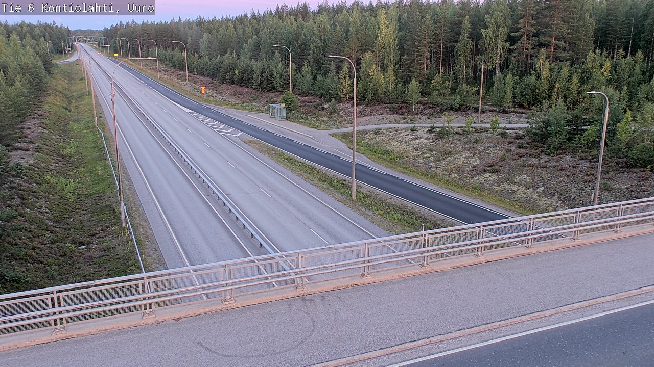 Kelikamerat Kuva Tie 6 Kontiolahti, Uuro, Kontiolahti, Pohjois-Karjala