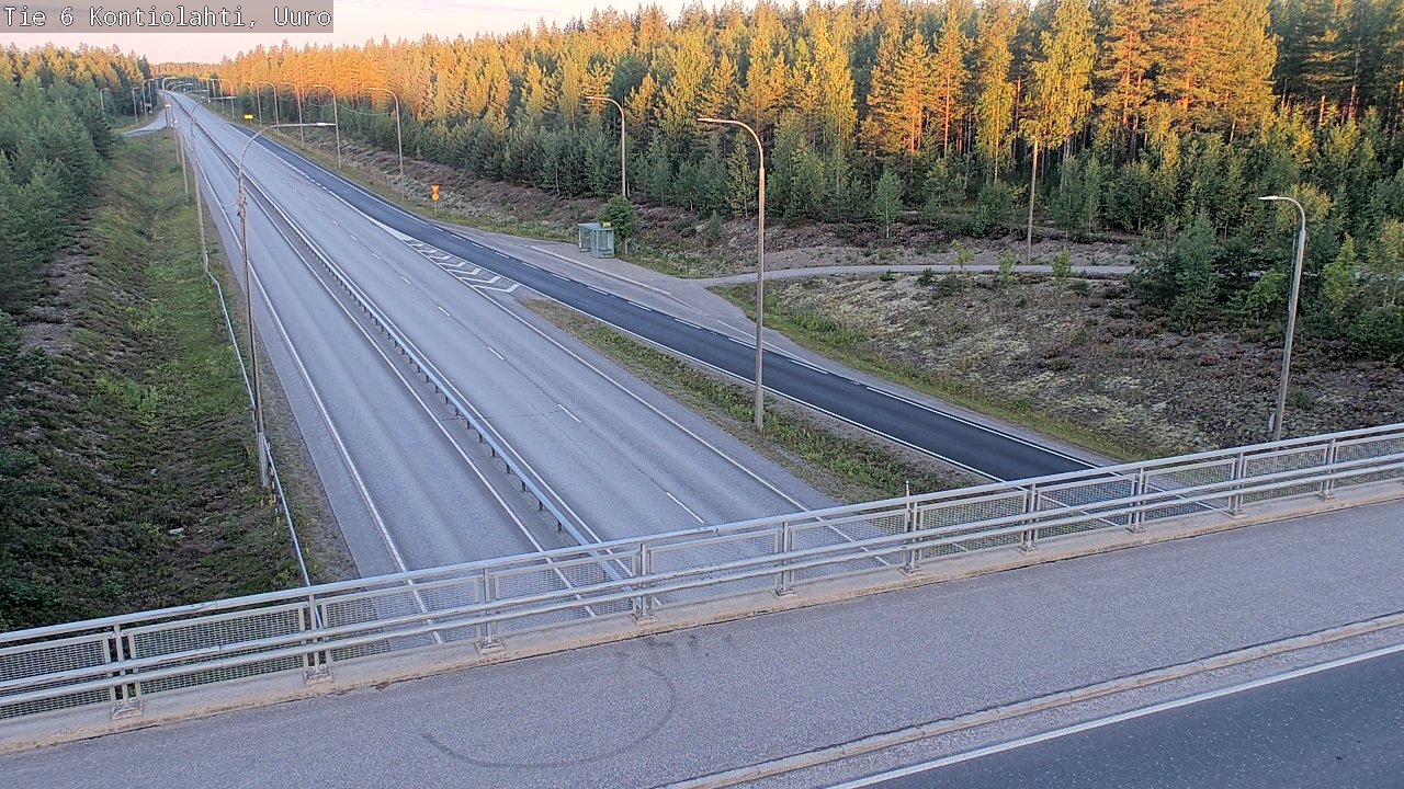 Kelikamerat Kuva Tie 6 Kontiolahti, Uuro, Kontiolahti, Pohjois-Karjala