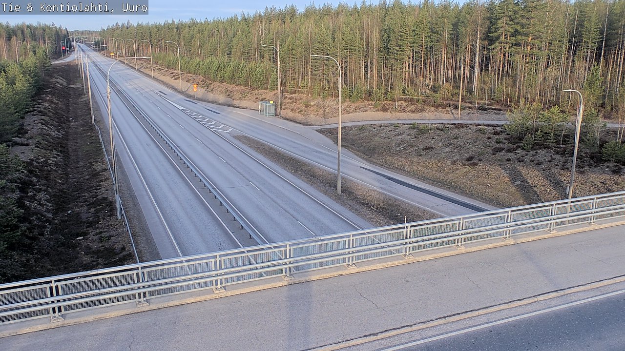 Kelikamerat Kuva Tie 6 Kontiolahti, Uuro, Kontiolahti, Pohjois-Karjala