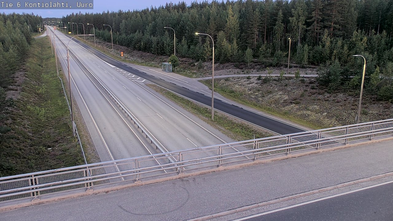 Kelikamerat Kuva Tie 6 Kontiolahti, Uuro, Kontiolahti, Pohjois-Karjala