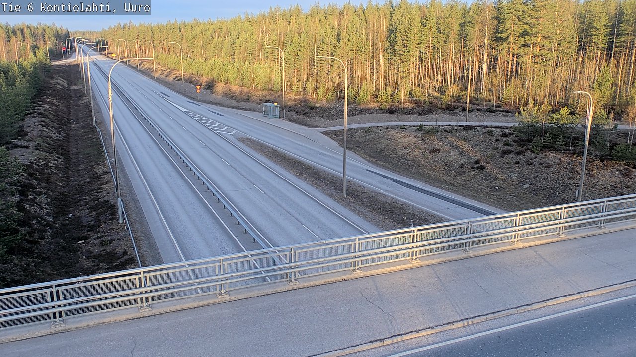 Kelikamerat Kuva Tie 6 Kontiolahti, Uuro, Kontiolahti, Pohjois-Karjala