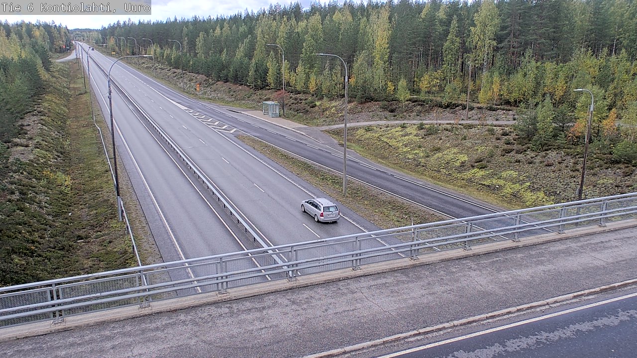 Kelikamerat Kuva Tie 6 Kontiolahti, Uuro, Kontiolahti, Pohjois-Karjala