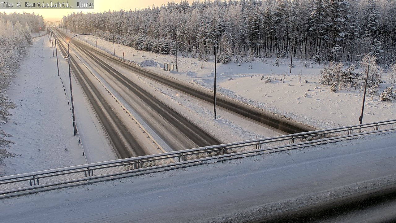 Kelikamerat Kuva Tie 6 Kontiolahti, Uuro, Kontiolahti, Pohjois-Karjala