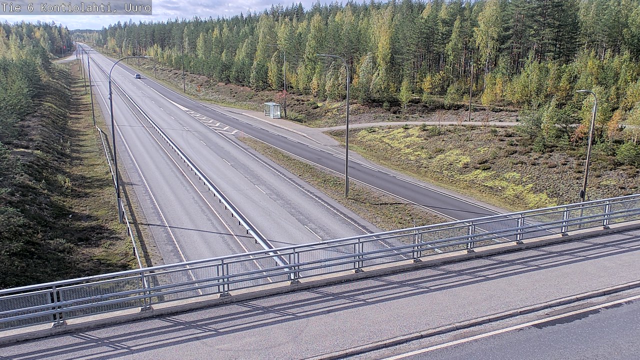Kelikamerat Kuva Tie 6 Kontiolahti, Uuro, Kontiolahti, Pohjois-Karjala