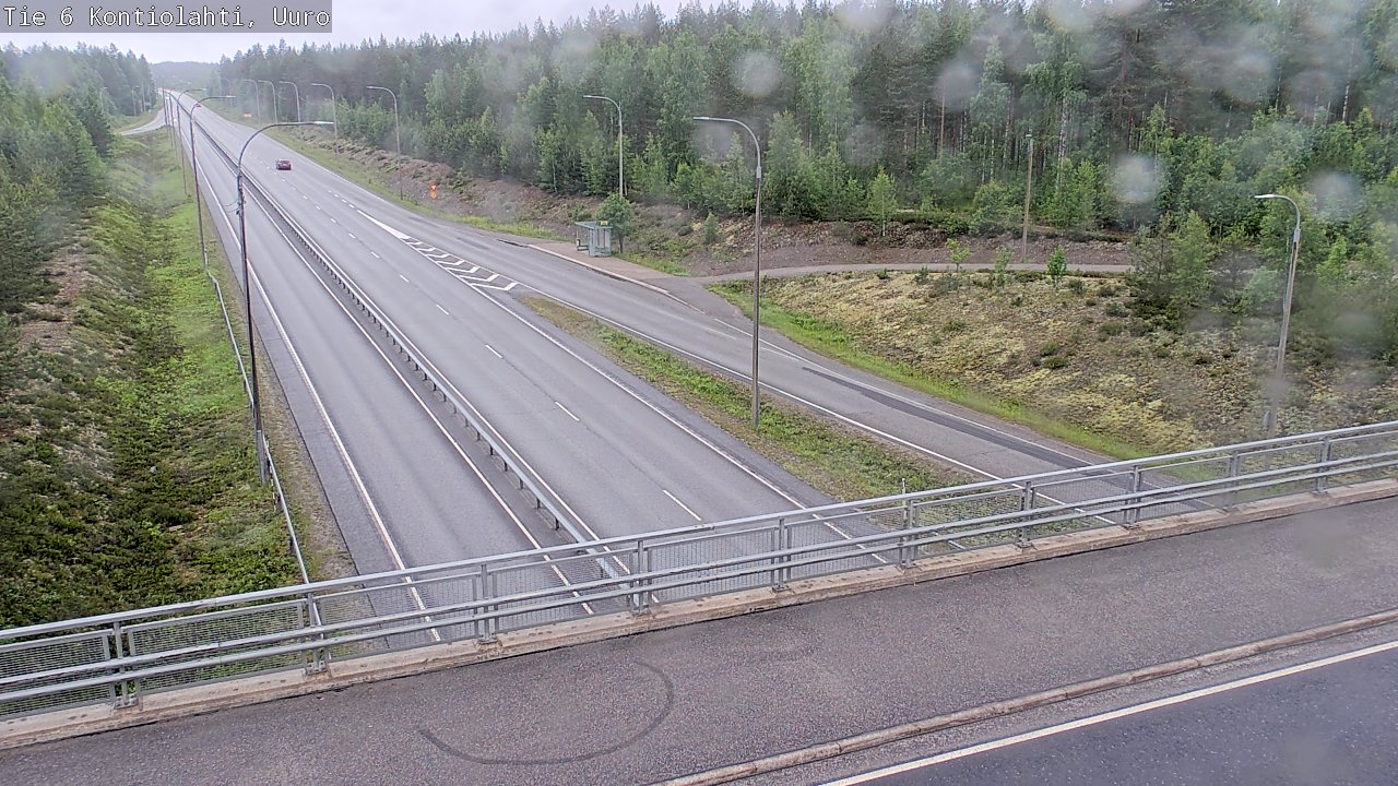 Kelikamerat Kuva Tie 6 Kontiolahti, Uuro, Kontiolahti, Pohjois-Karjala