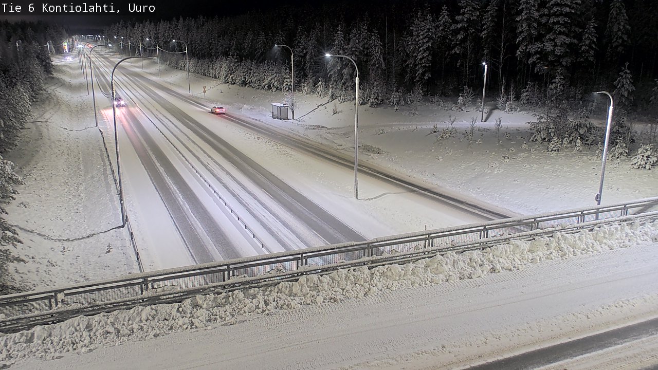 Kelikamerat Kuva Tie 6 Kontiolahti, Uuro, Kontiolahti, Pohjois-Karjala