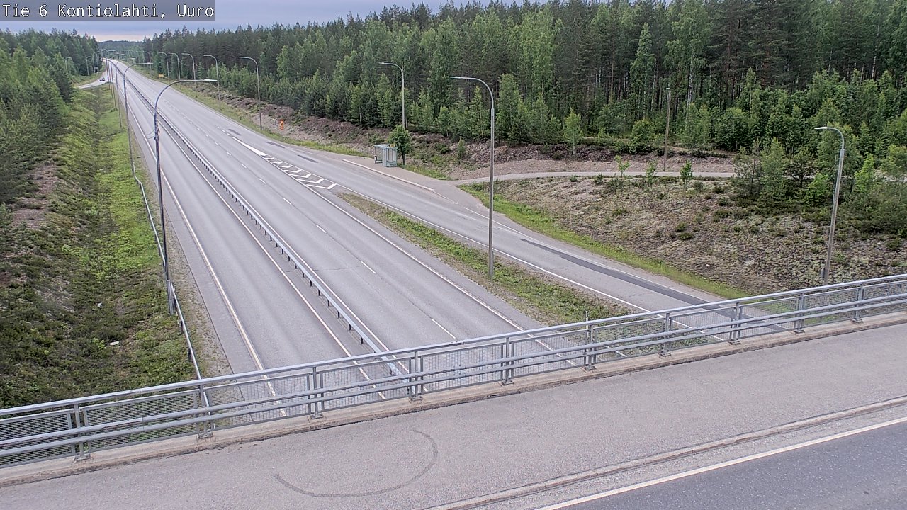 Kelikamerat Kuva Tie 6 Kontiolahti, Uuro, Kontiolahti, Pohjois-Karjala