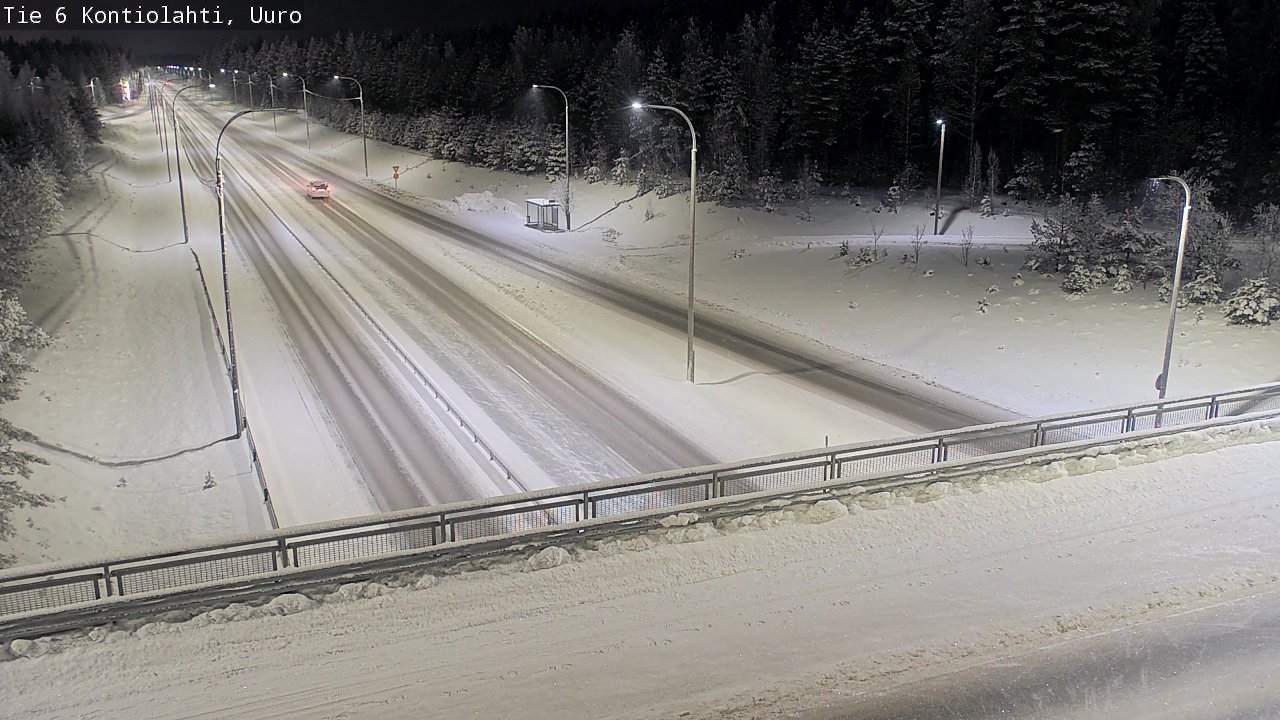 Kelikamerat Kuva Tie 6 Kontiolahti, Uuro, Kontiolahti, Pohjois-Karjala