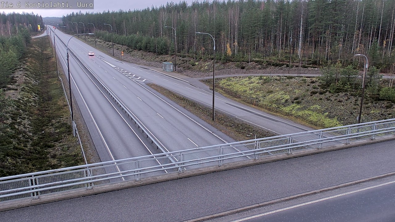 Kelikamerat Kuva Tie 6 Kontiolahti, Uuro, Kontiolahti, Pohjois-Karjala